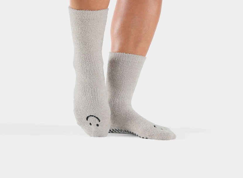 happy fuzzy grip socks