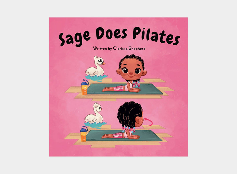 Sage does Pilates cover