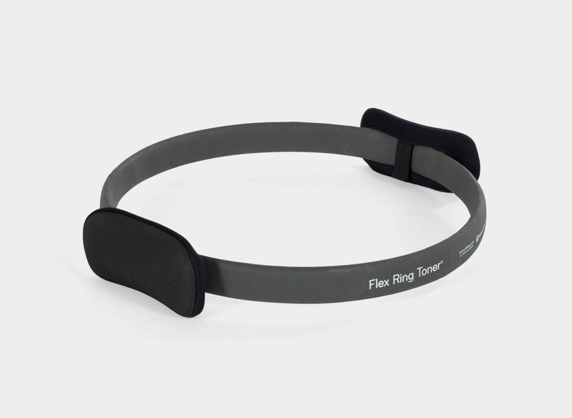 Flex Ring Toner equipped with Handle Pads. | caption::Flex Ring Toner® with Handle Pads