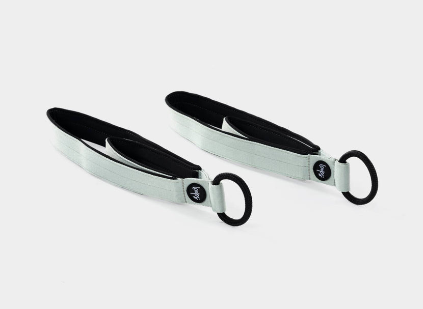 Mint-colored premium padded loops.